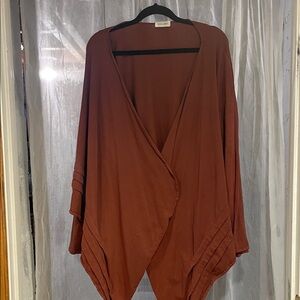 Chic Women's Rust Cardigan